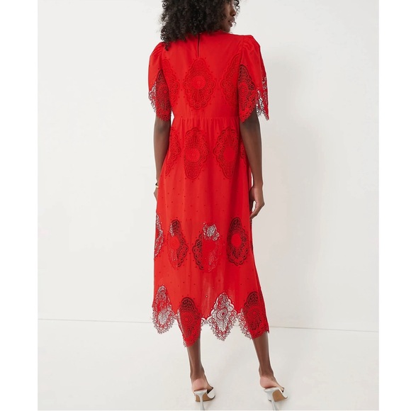 TUCKERNUCK Red Catalina Dress LARGE - Picture 4 of 12